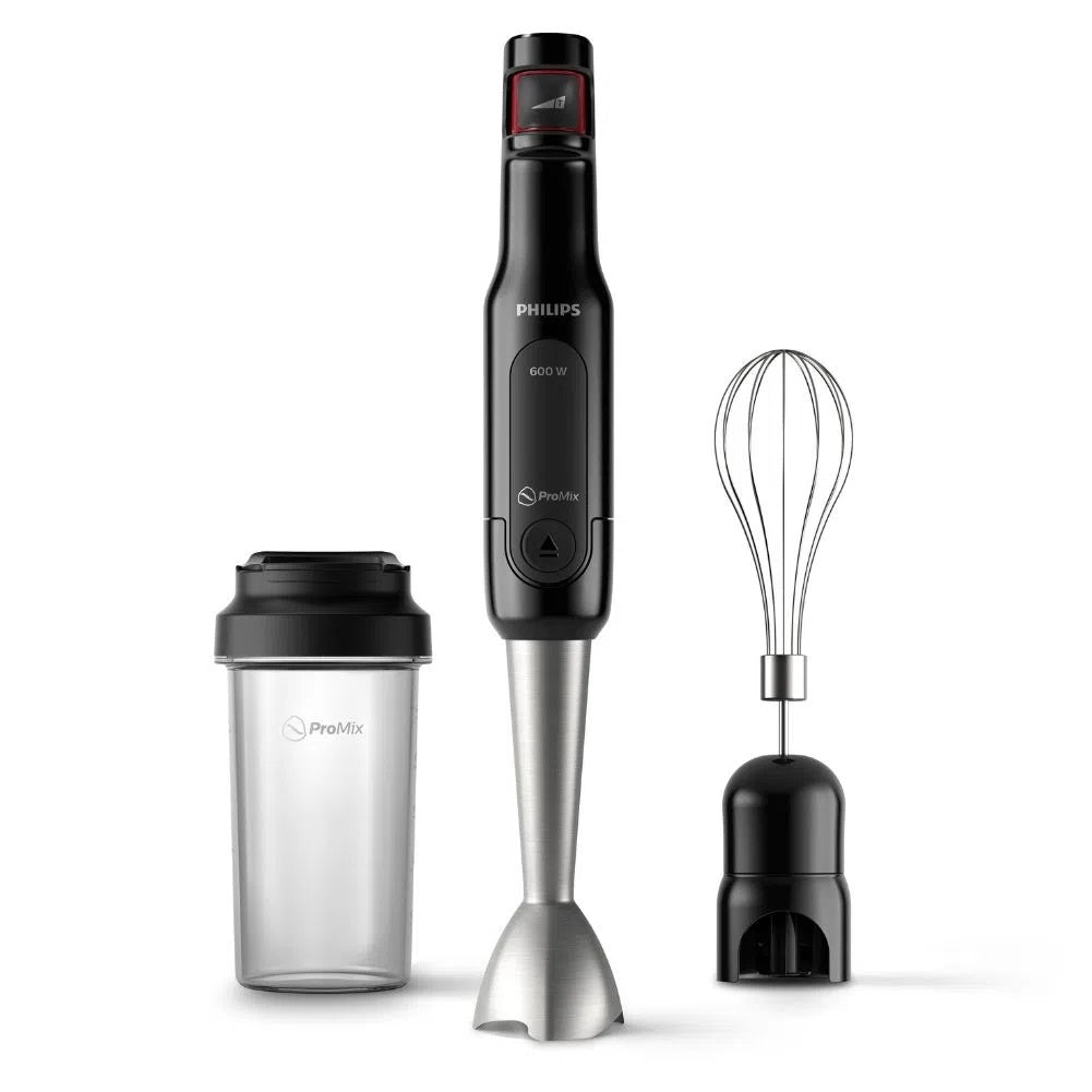 Licuadora Manual Pro Mix Hr2624/80 600watts Mixer Philips3#Negro