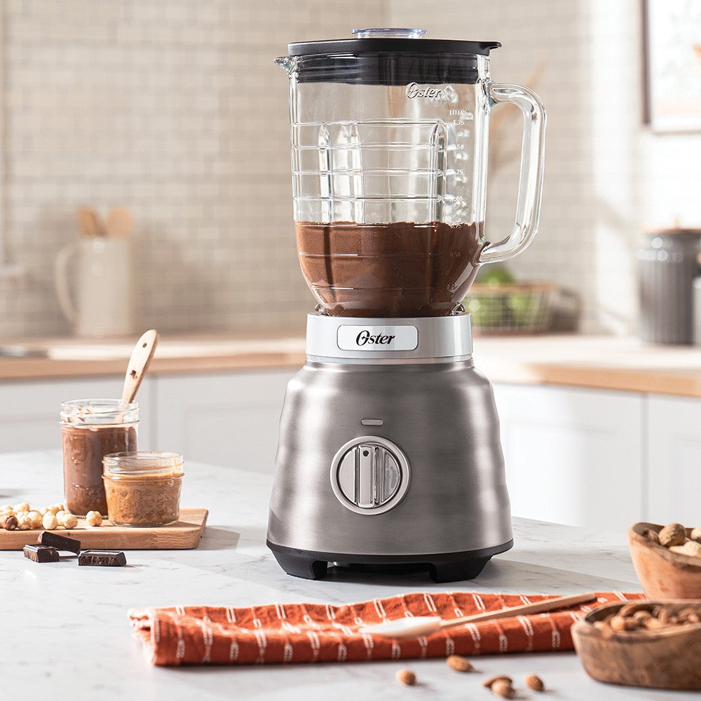 Licuadora Osterizer Max Vaso de Vidrio BLSTPBRGR 1.75 L Oster2#Gris