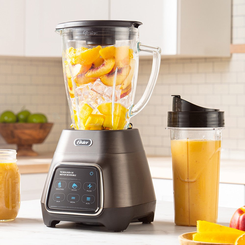 Licuadora Pantalla Táctil Reversible + Vaso BlendNgo Blstpyg1312xbg Oster2#Gris