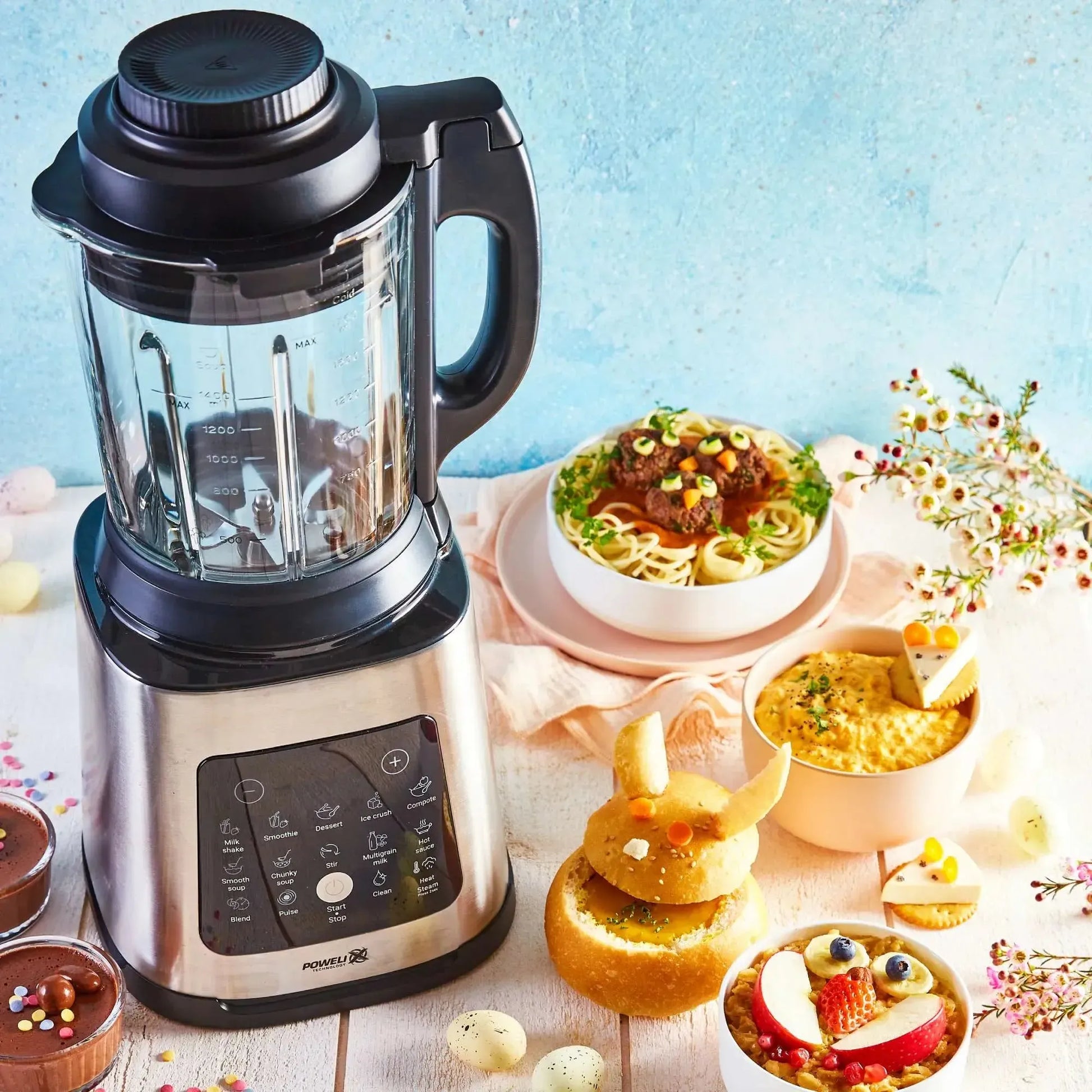 Licuadora PerfectMix Cook 1400W Digital Moulinex2#Negro