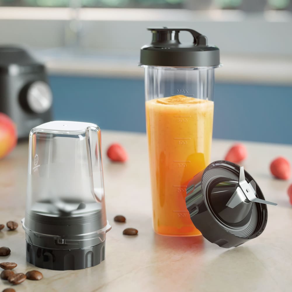 Licuadora HR2263/90 Jarra de Vidrio 2 Lts Serie 3000 Philips2#Negro