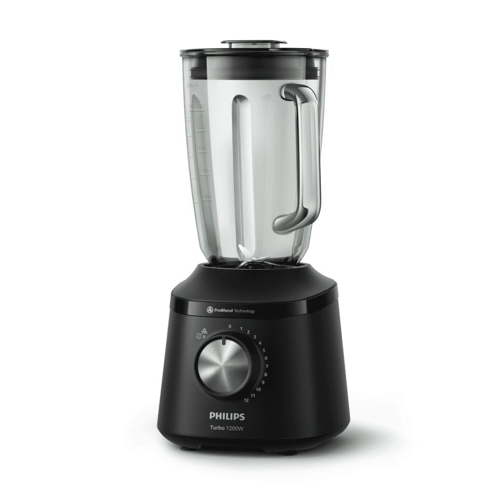 Licuadora HR2263/90 Jarra de Vidrio 2 Lts Serie 3000 Philips1#Negro