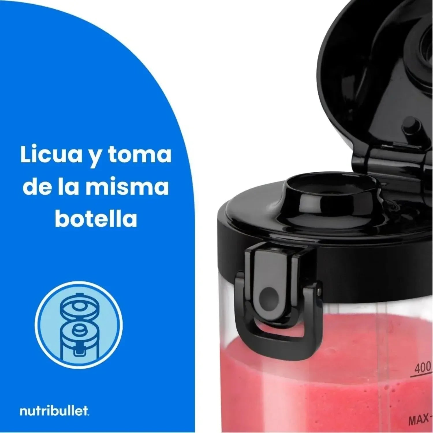 Licuadora Portatil Portable Blender Nutribullet5#Sin color