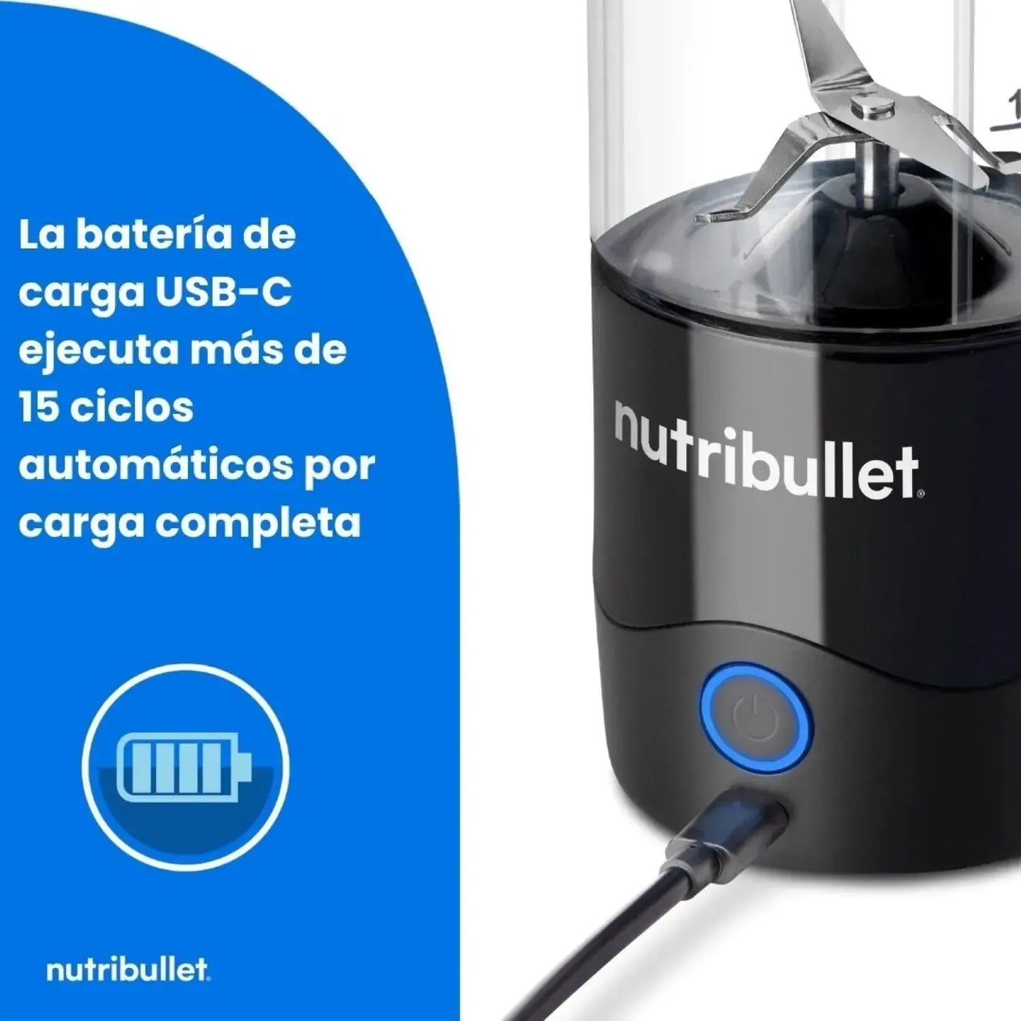Licuadora Portatil Portable Blender Nutribullet6#Sin color