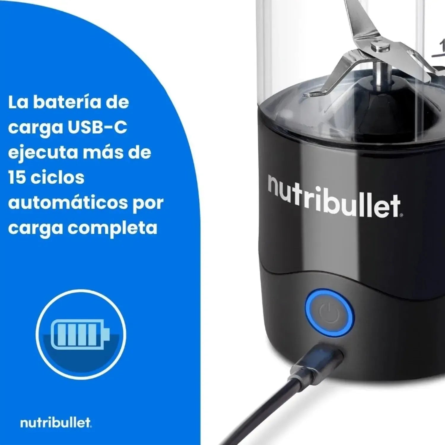 Licuadora Portatil Portable Blender Nutribullet6#Sin color