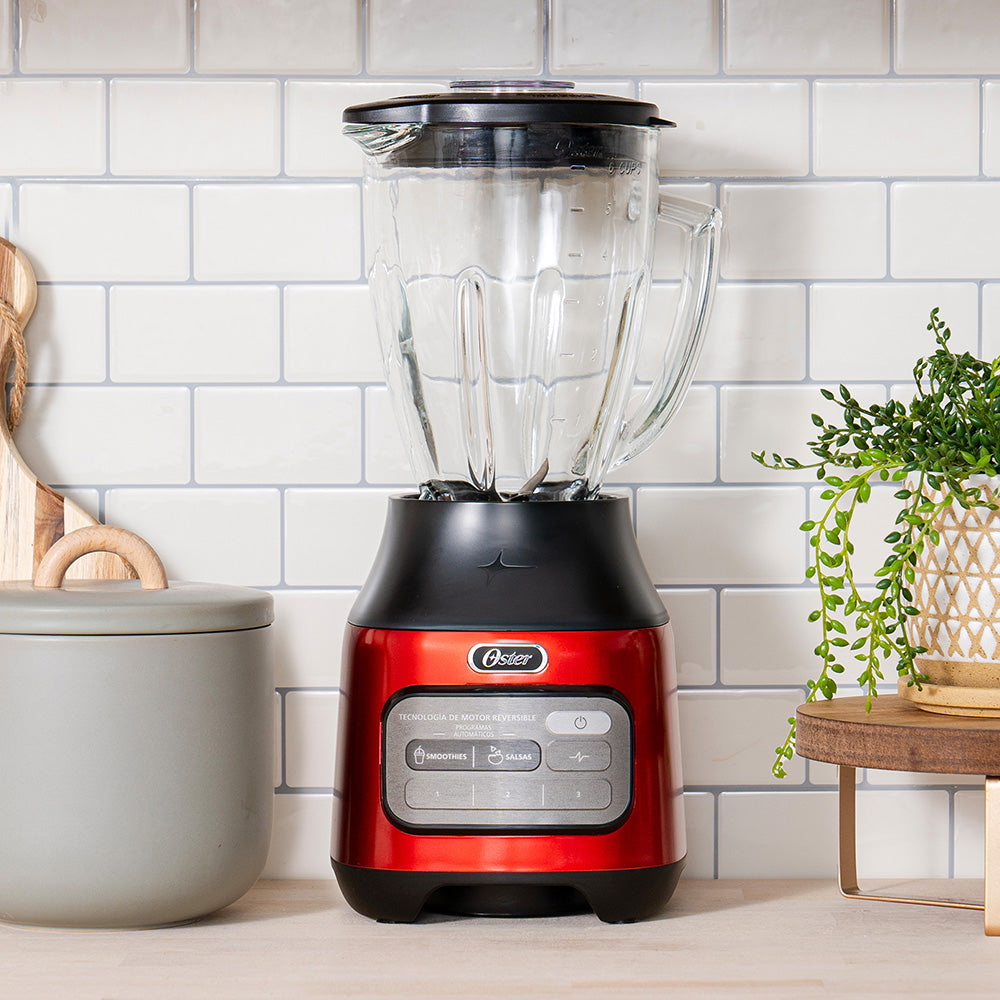 Licuadora Reversible 3 Velocidades + Pulso Blstpeg Oster4#Rojo