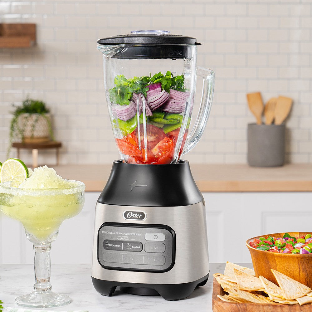 Licuadora Reversible 3 Velocidades + Pulso Blstpeg Oster2#Gris