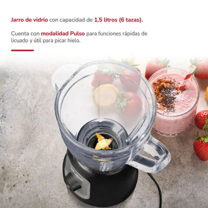 Licuadora TH-330V Thomas9#Negro