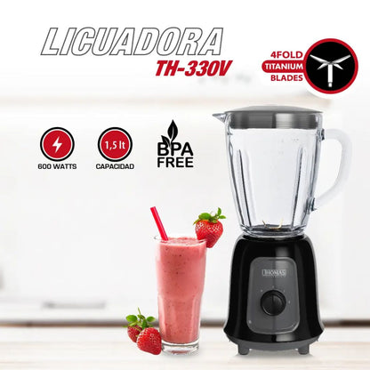 Licuadora TH-330V Thomas6#Negro