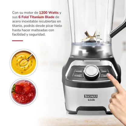Licuadora TH-790D Thomas9#Negro