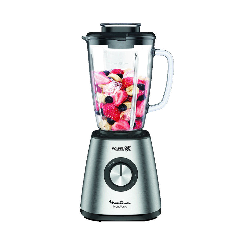 Licuadora Blendforce 5V + Pulse 800W Moulinex5#Plata