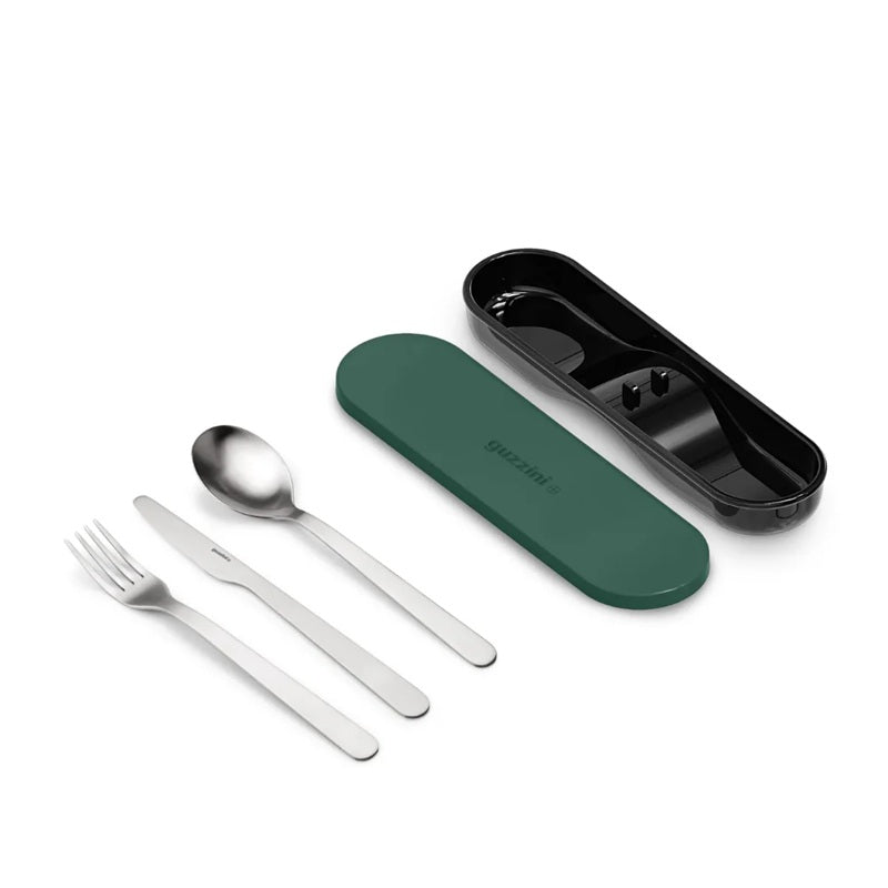 Lunch Box con Cubiertos Guzzini-Accesorios de Cocina