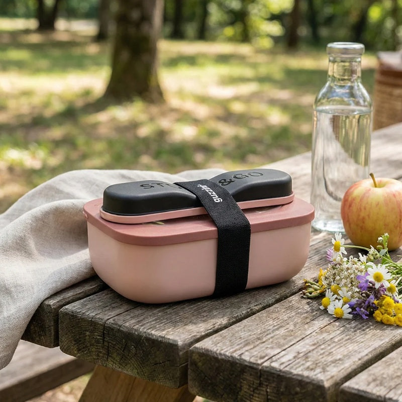 Lunch Box con Cubiertos Guzzini-Accesorios de Cocina