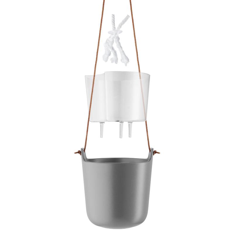 Macetero Colgante Auto Riego Eva Solo3#Gris