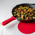 Mango De Silicona Deluxe Lodge Cast Iron1#Rojo