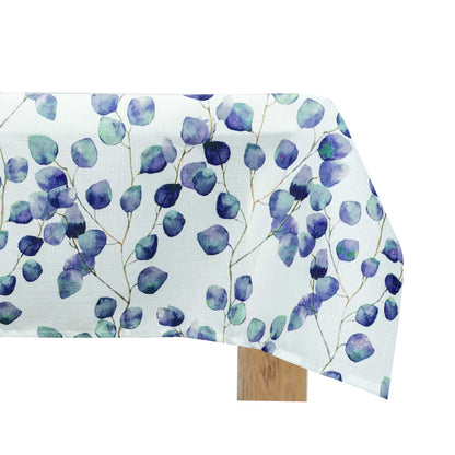 Mantel Antimanchas Eucalipto 160x Decoexpress2#Azul