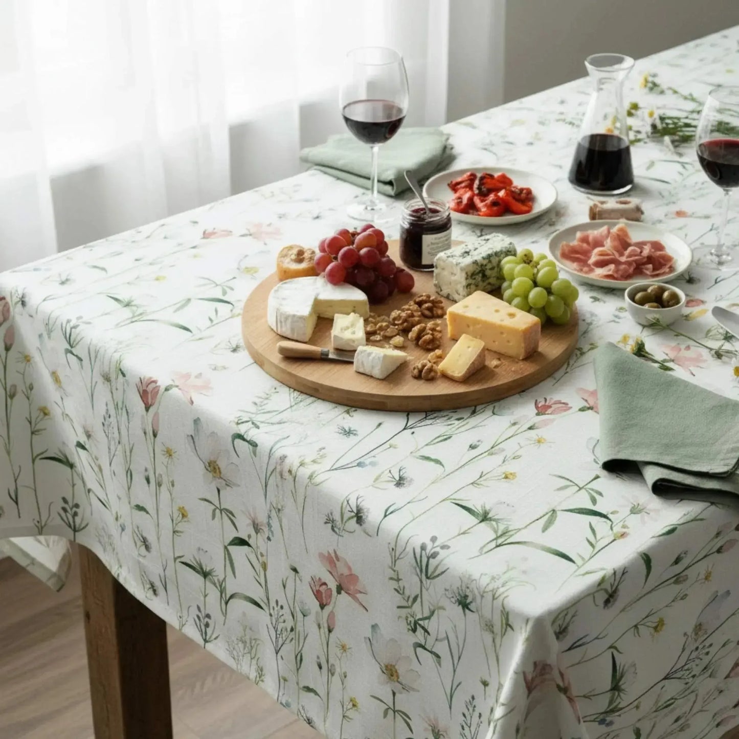 Mantel Antimanchas Pradera 180X280 cm Decoexpress3#undefined