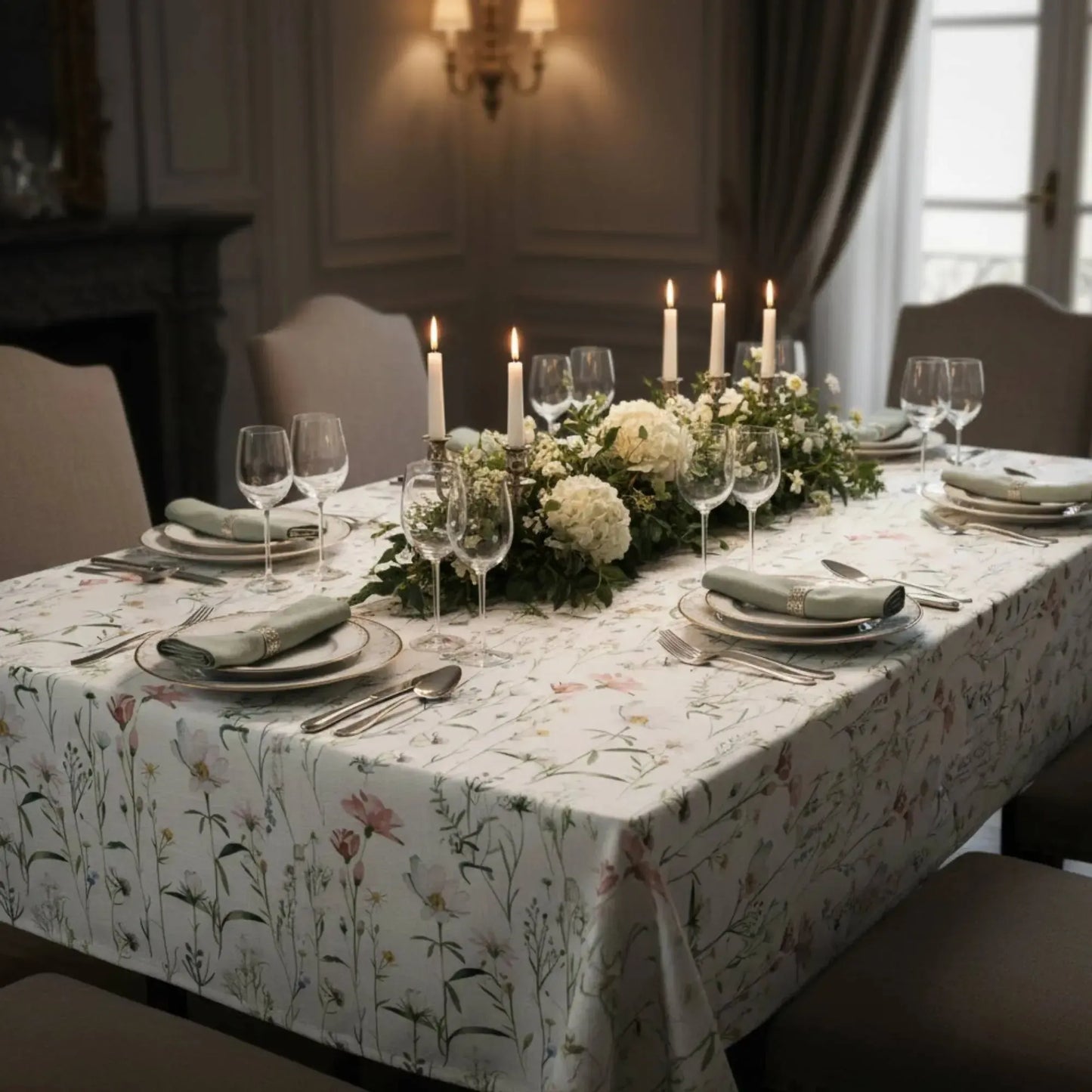Mantel Antimanchas Pradera 180X280 cm Decoexpress1#undefined