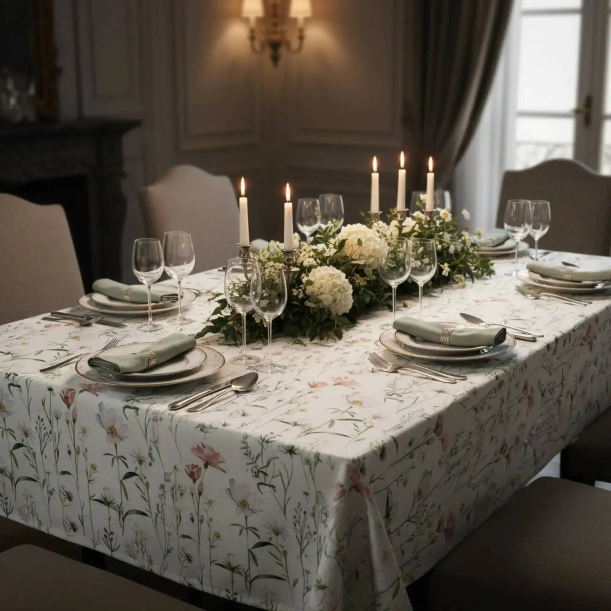 Mantel Antimanchas Pradera 180X280 cm Decoexpress1#undefined