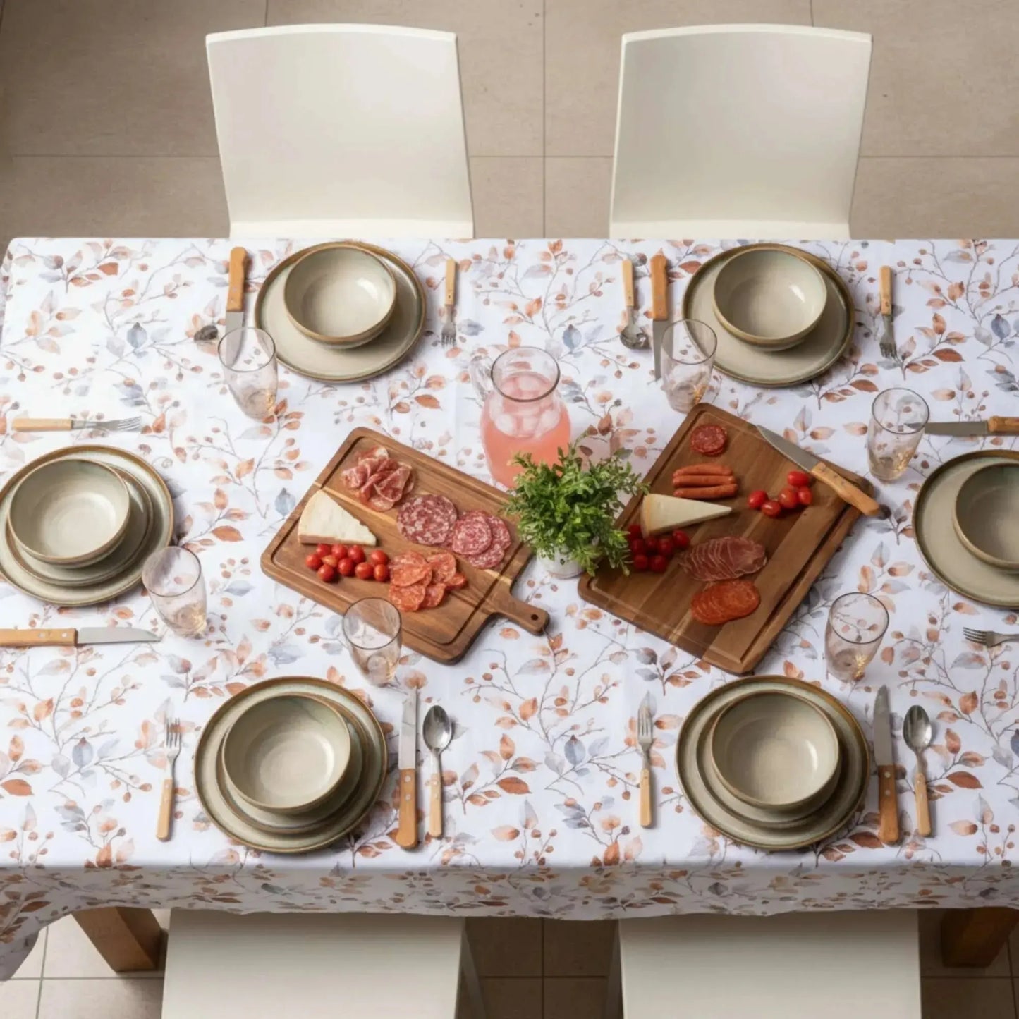 Mantel Antimanchas Silvestre 160X220 cm Decoexpress2#undefined