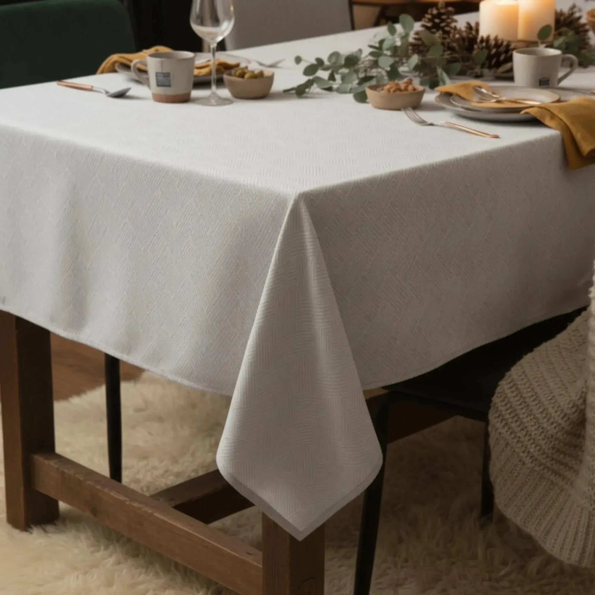 Mantel Antimanchas Tide 180X280 cm Decoexpress2#undefined
