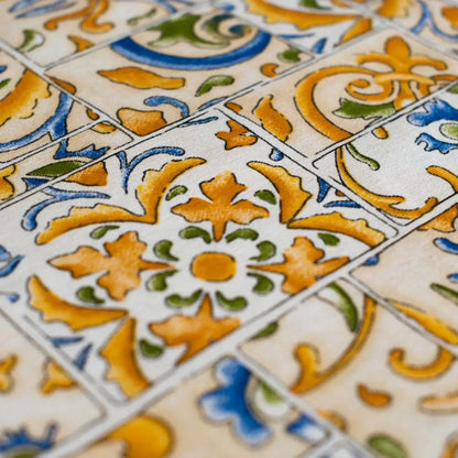 Mantel de Algodón Tiles 177x277 cm Decoexpress3#undefined