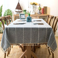 Mantel Rectangular Bordado Pilar 140 cm x 200 cm Bohemik1#Multicolor