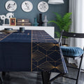 Mantel Rectangular Estampado Patricia 140 cm x 200 cm Bohemik1#Azul