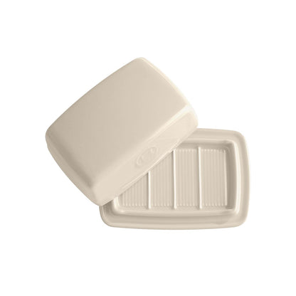 Mantequillera Crudo Emile Henry2#Beige