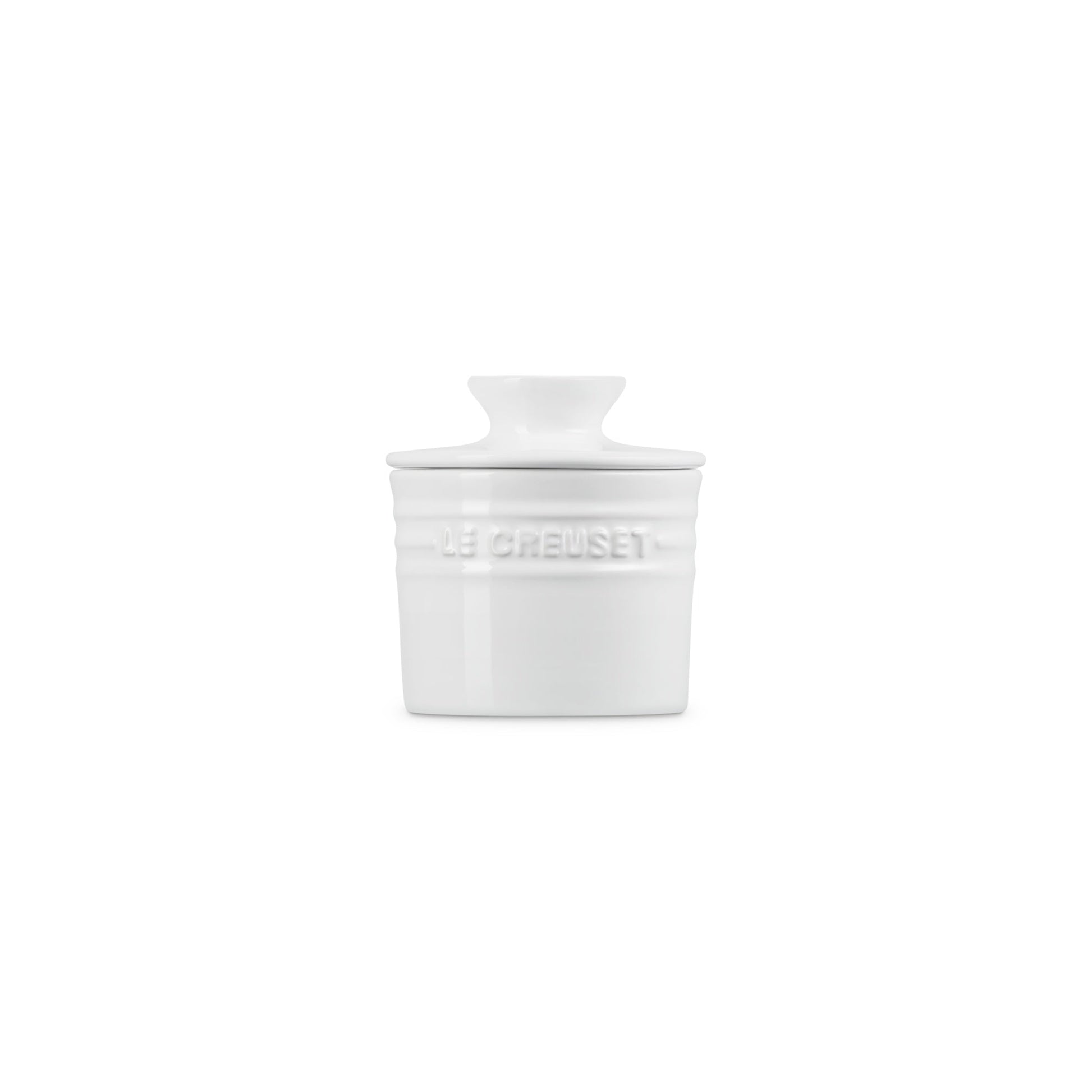 Mantequillera Francesa White Cerámica Le Creuset5#Sin color