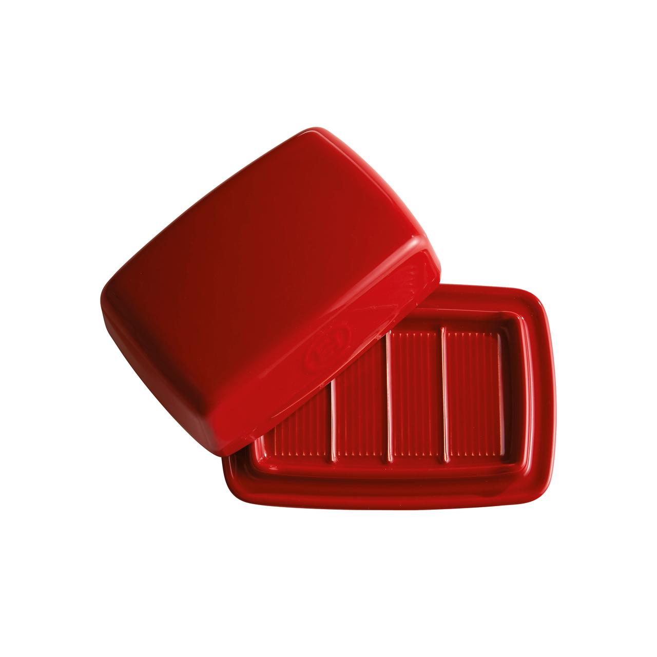 Mantequillera Rojo Emile Henry3#Rojo