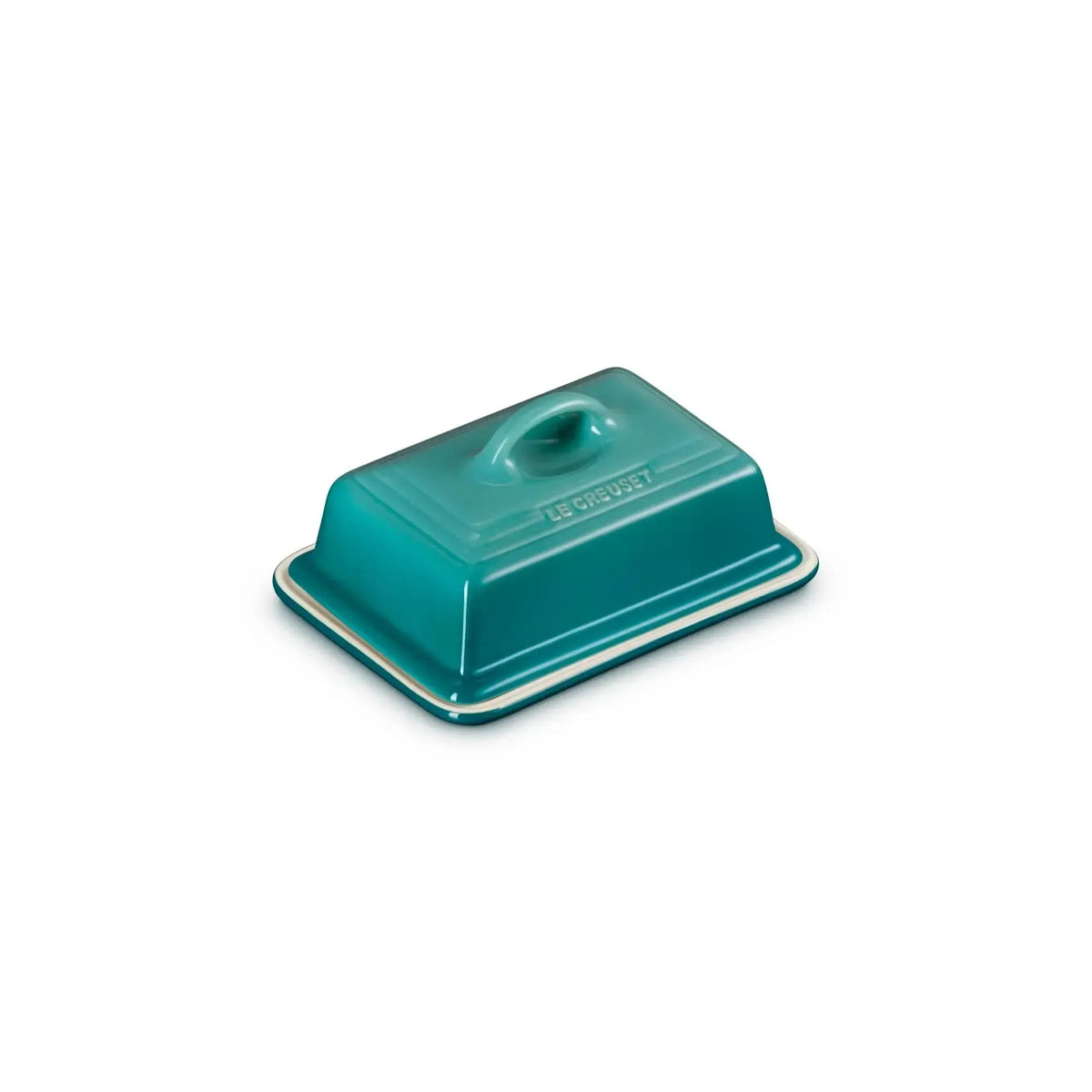 Mantequillera UK 17 cm Bleu Riviera Le Creuset-Accesorios de Cocina