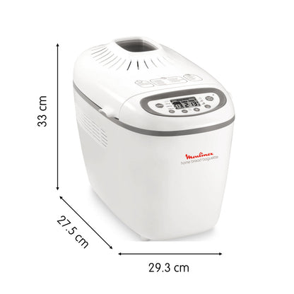 Maquina de Pan Baguette Moulinex6#Blanco