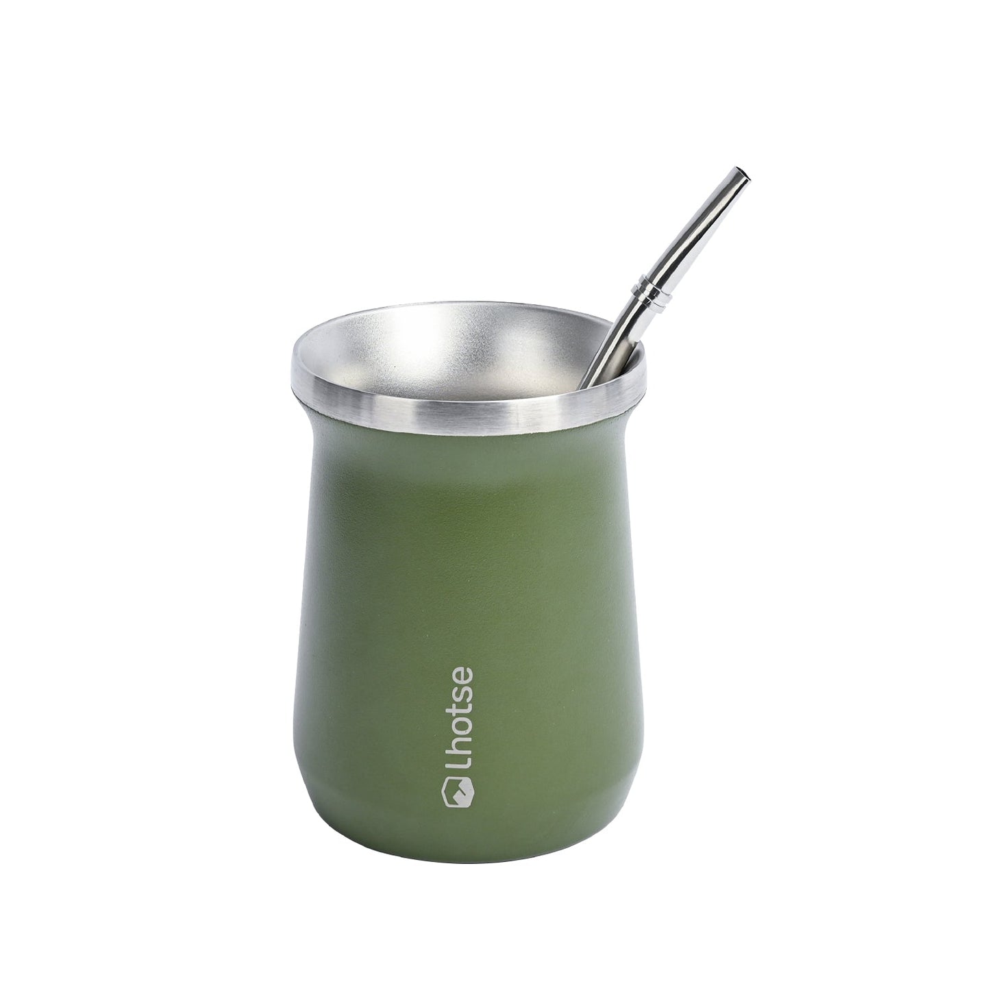 Mate Acero Inoxidable Con Bombilla Lhotse3#Verde