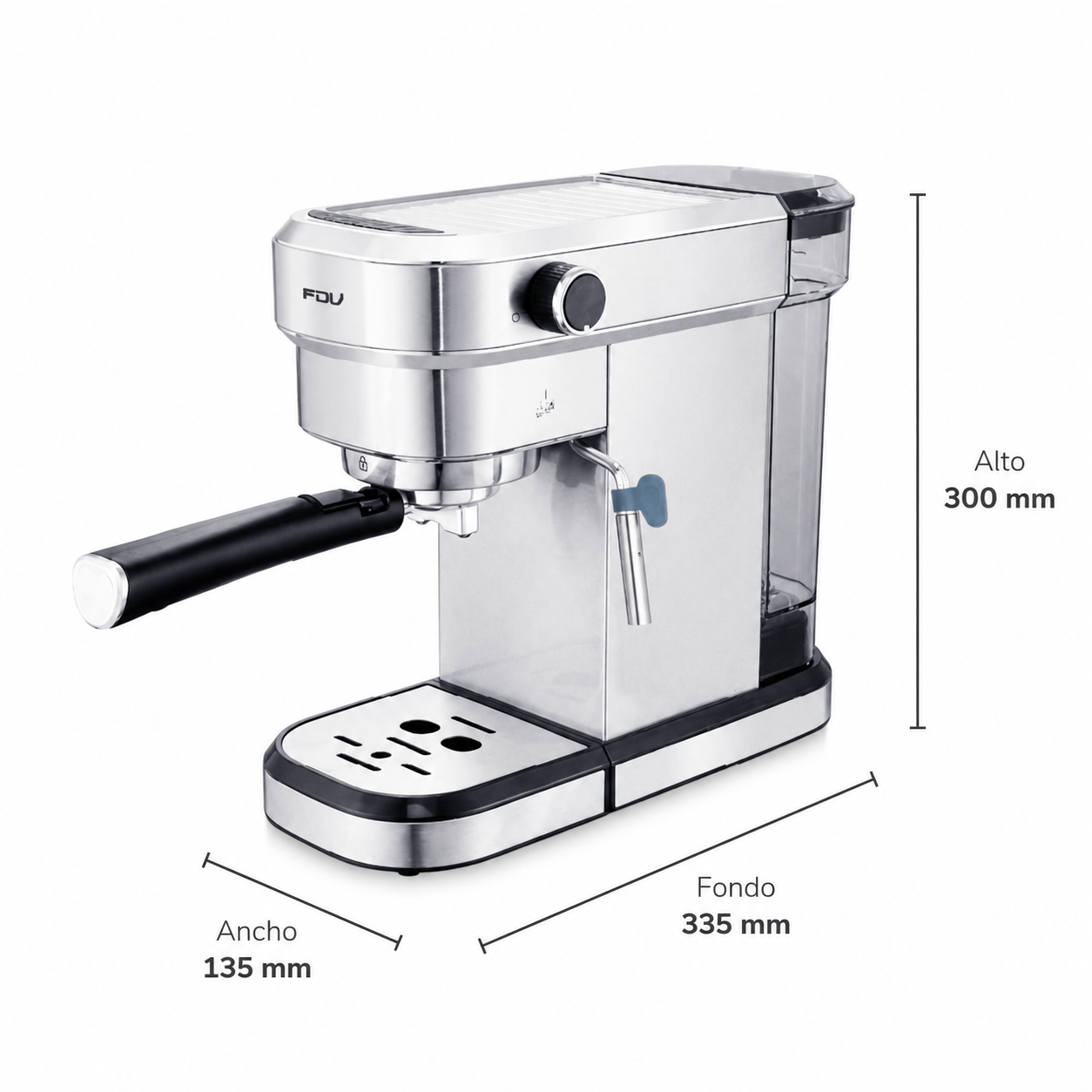 medida cafetera expreso Delicato FDV