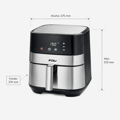 Medida Freidora Airflow 