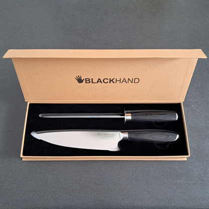 Trueno Set Cuchillo + Chaira BlackHand2#Negro
