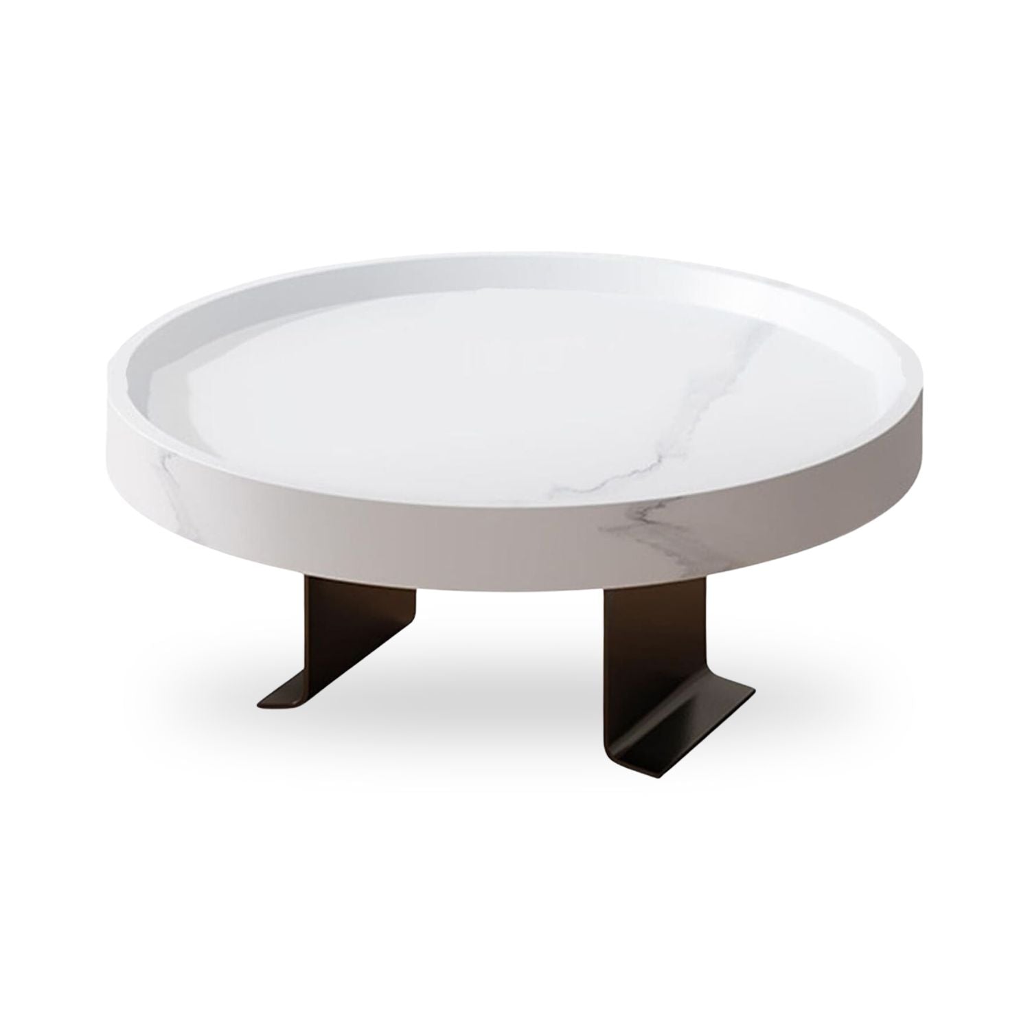 Bandeja Sofá Estilo Mármol Santú Home & Deco7#Blanco