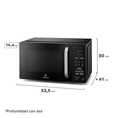 Microondas 31 Litros Digital MM31FB Mademsa3#Negro