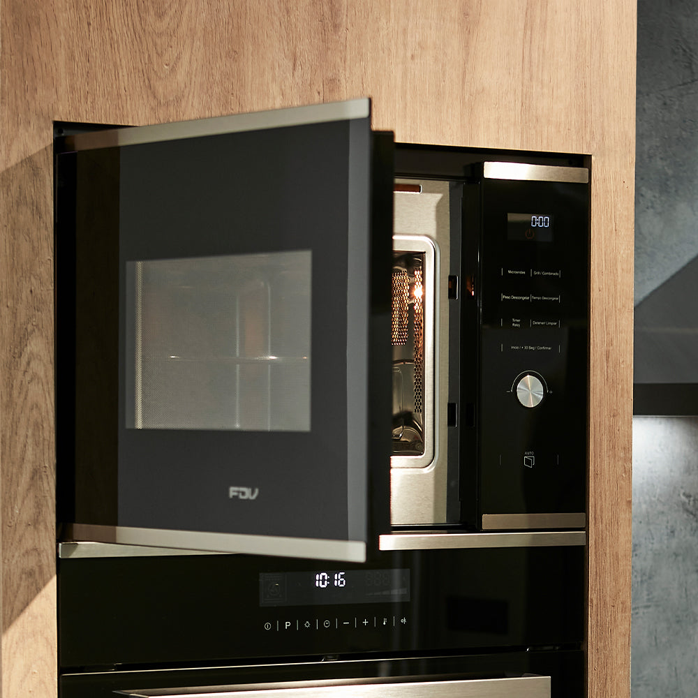 Microondas Black Pro 25 Lts FDV - Caja Dañada-Microondas Empotrados