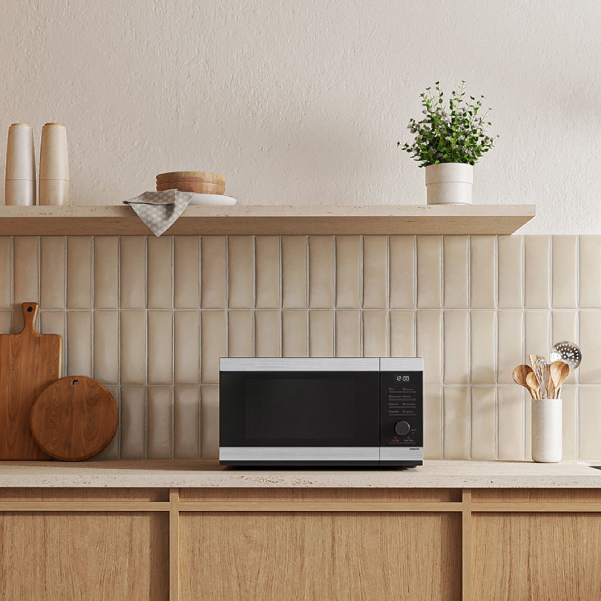 Microondas MS23DG4504ATZS Con Quick Defrost 23 Lts Samsung1#Gris