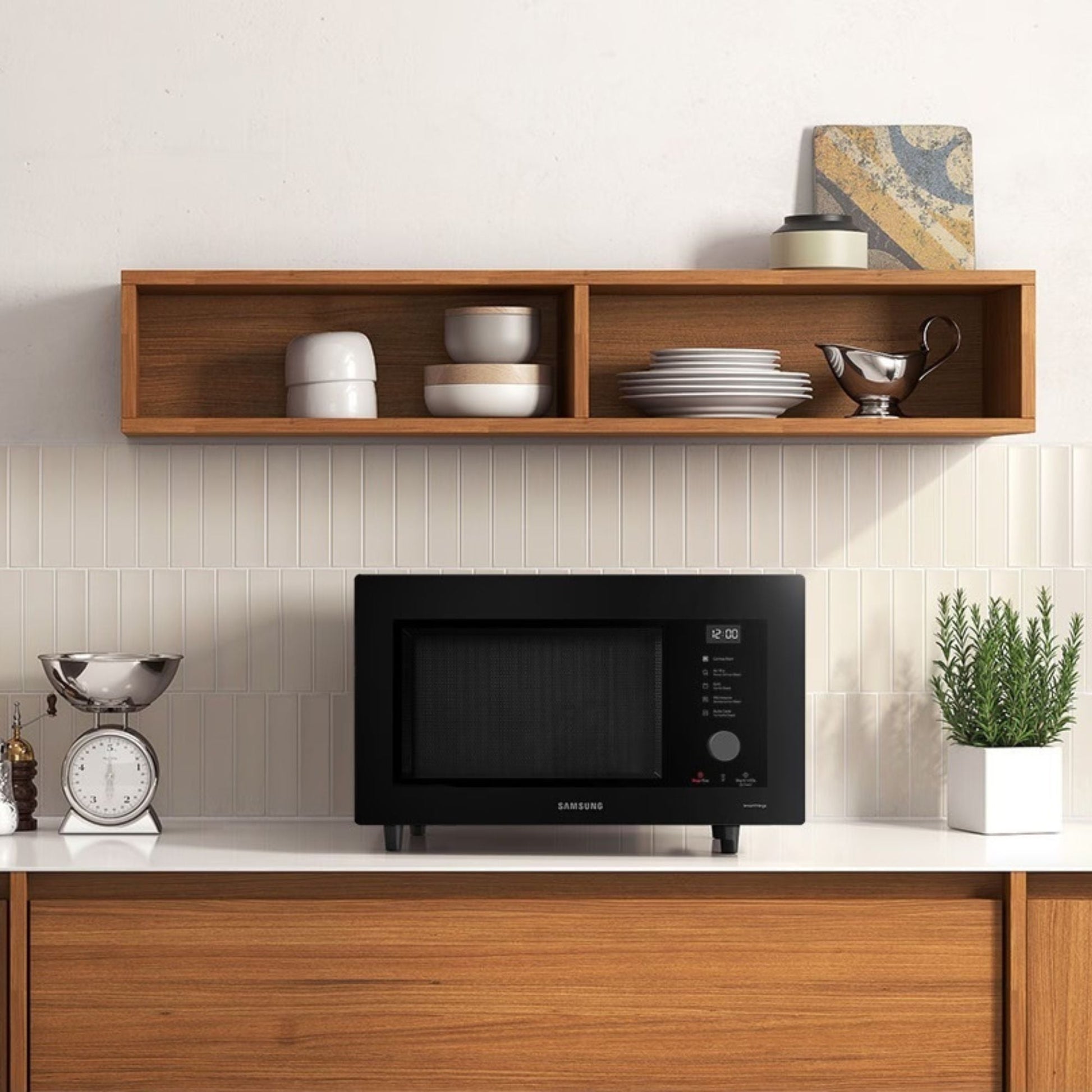 Microondas Grill con Power Defrost 32L MC32DG7646CKZS Samsung1#Black