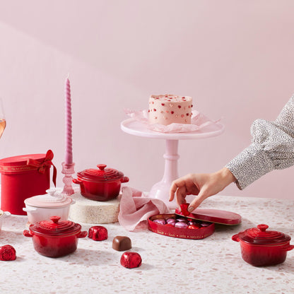 Mini Cocotte Corazón Cereza3#Rojo