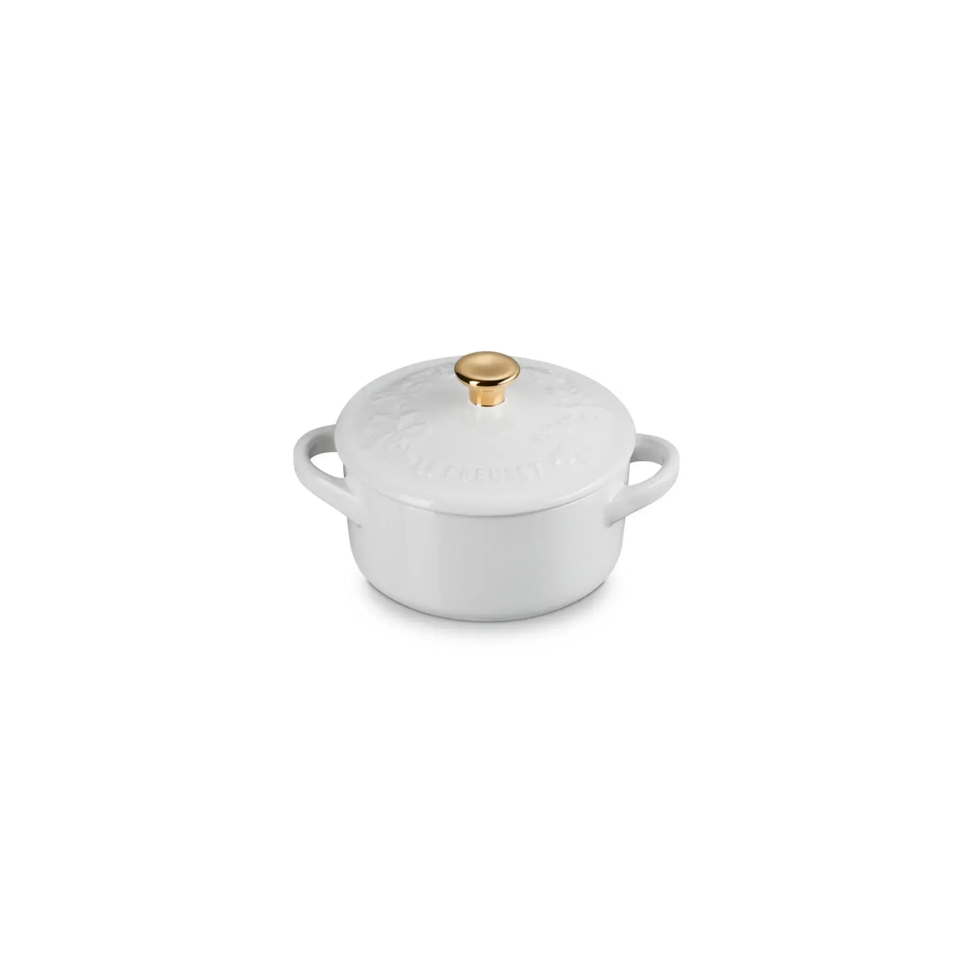 Mini Cocotte Redonda Holly 10 Cm White Le Creuset1#Sin color