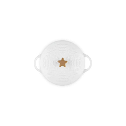Mini Cocotte Redonda Noel 12 Cm White Le Creuset2#Sin color