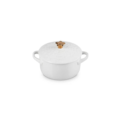 Mini Cocotte Redonda Noel 12 Cm White Le Creuset3#Sin color