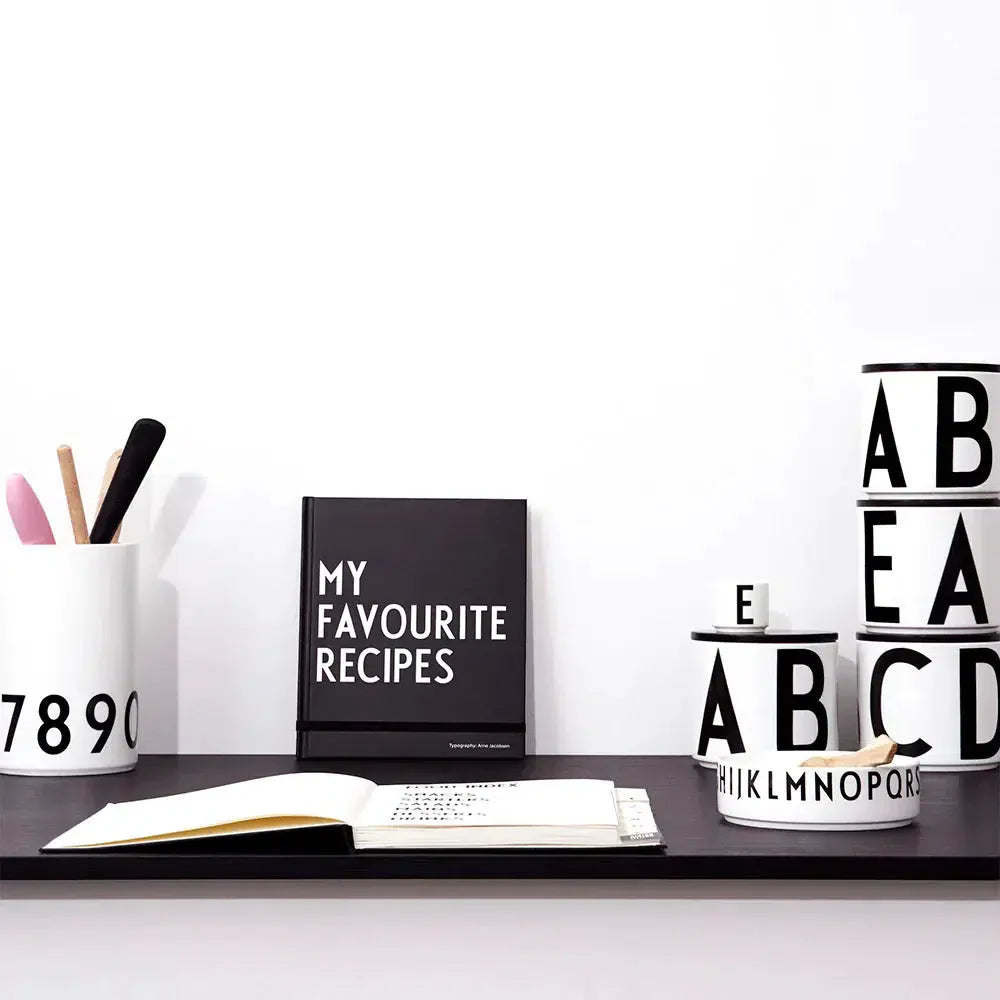 Mini Contenedor Multiuso Design Letters2#Blanco