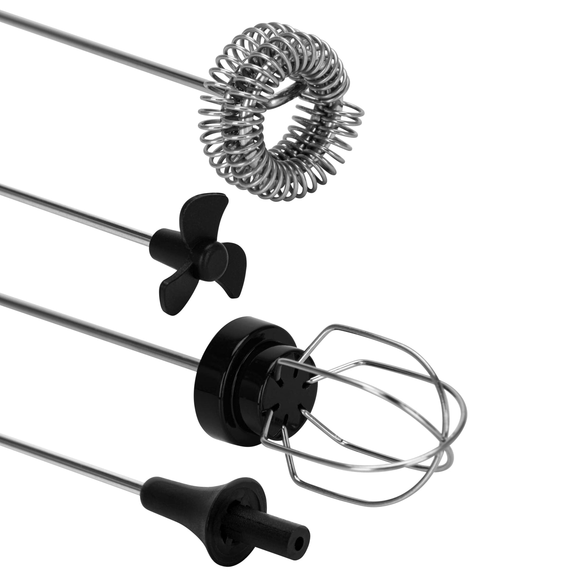 Mini Espumador Batidor Negro Portátil USB Fissman-Espumadores de Leche