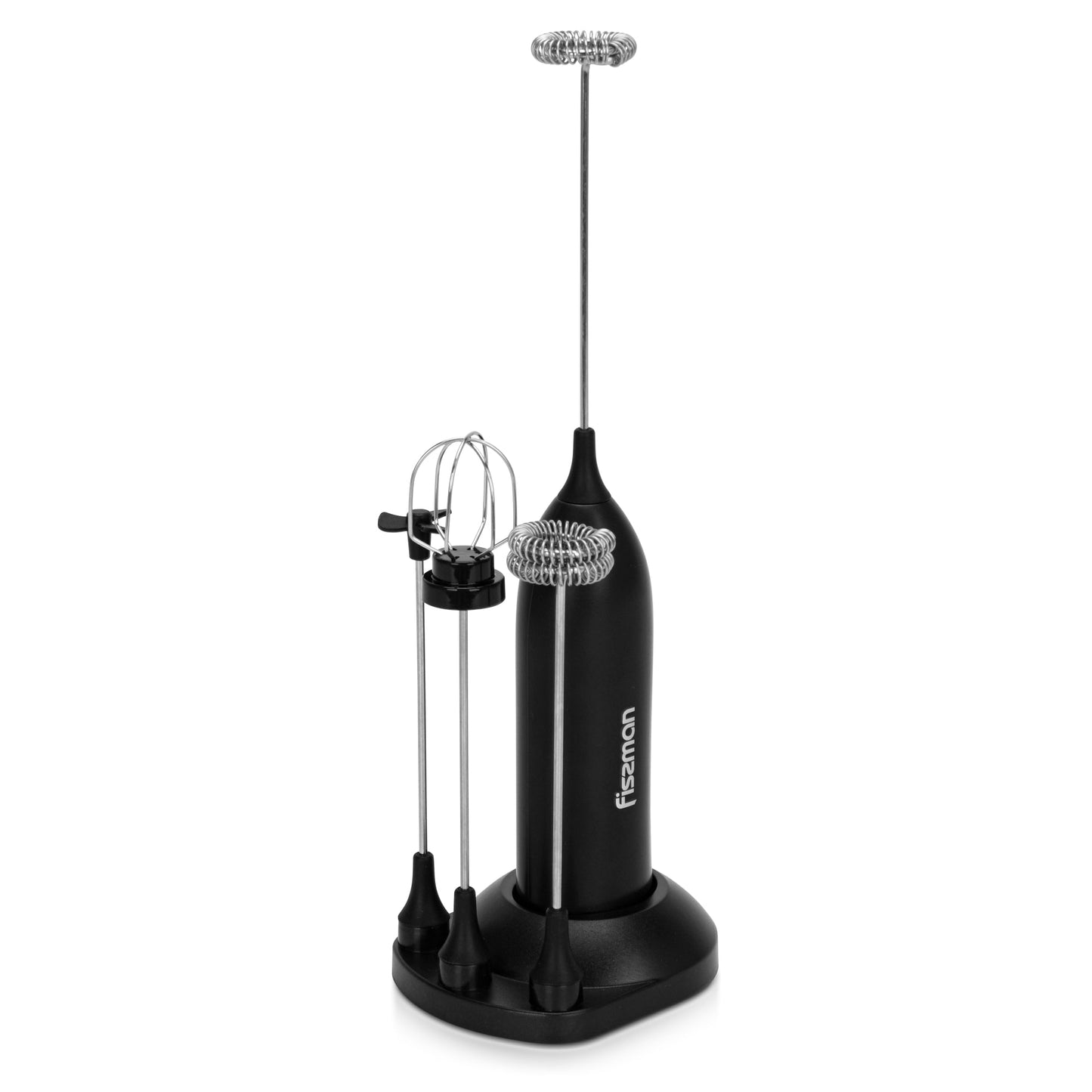 Mini Espumador Batidor Negro Portátil USB Fissman-Espumadores de Leche