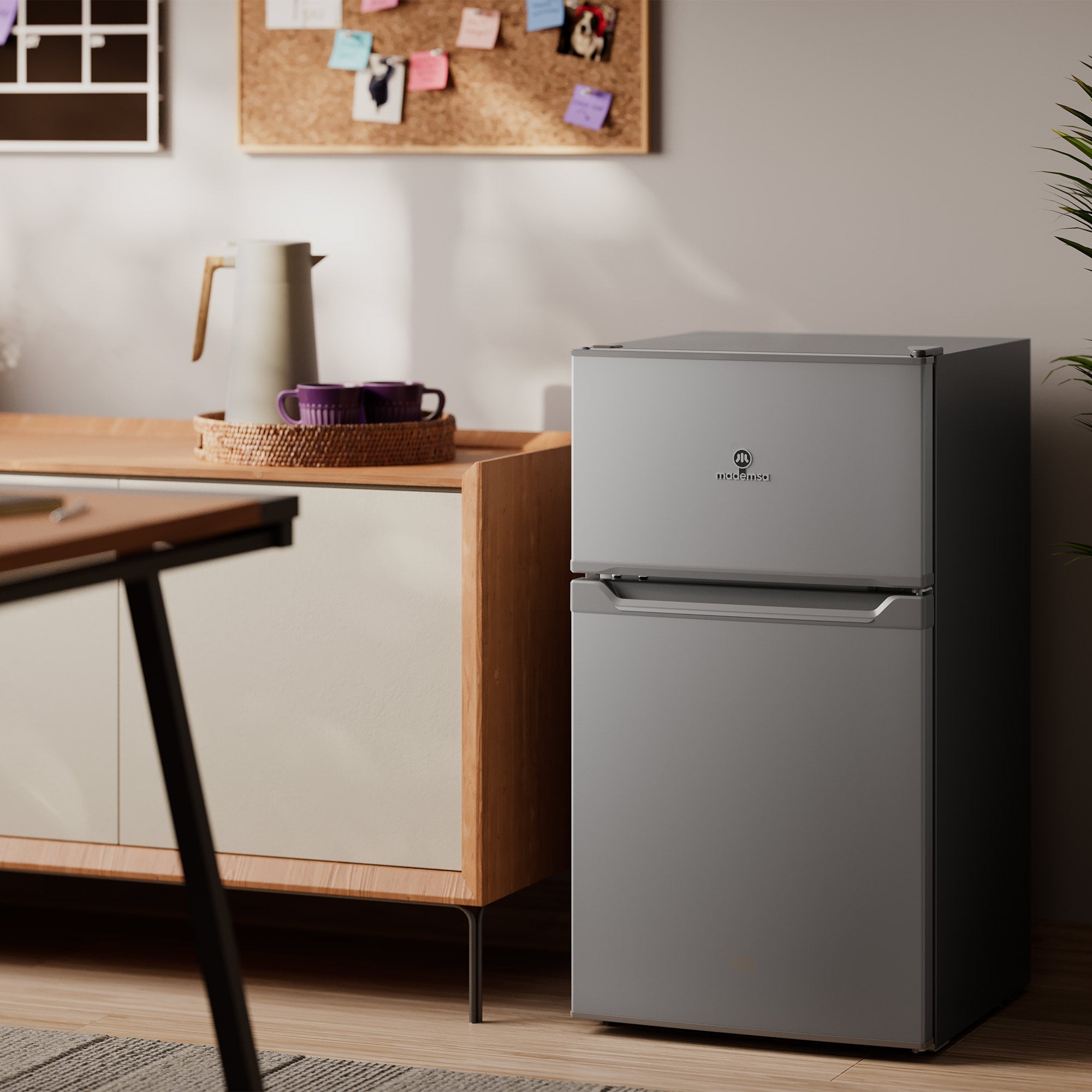 MS様 Mini Refrigerador 83L Frío Directo Top Freezer Inverter MMB80S